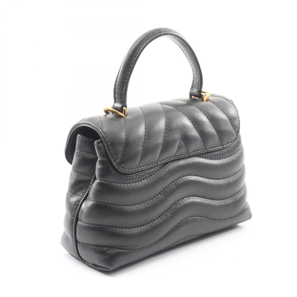 Louis Vuitton Hold Me Handbag Leather Calfskin Black